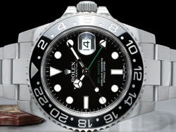 Rolex GMT-Master II 116710LN Black Ceramic Bezel 
